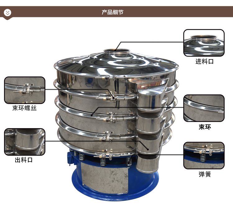 旋振篩結(jié)構(gòu)圖